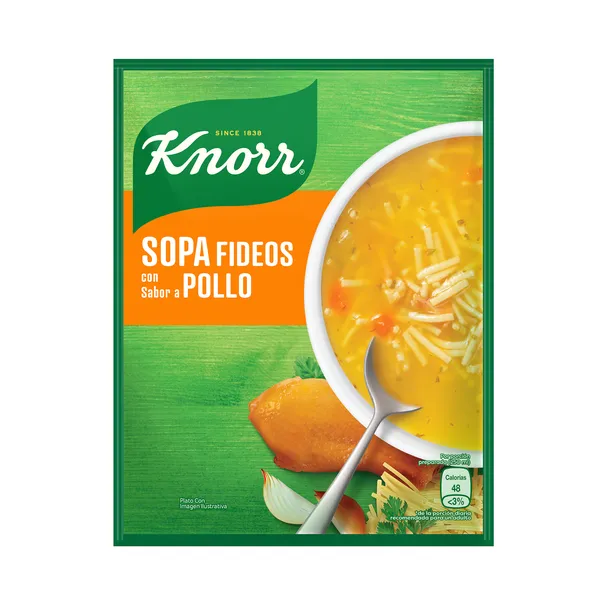 Sopa de Pollo y Fideos Knorr 60 Gr